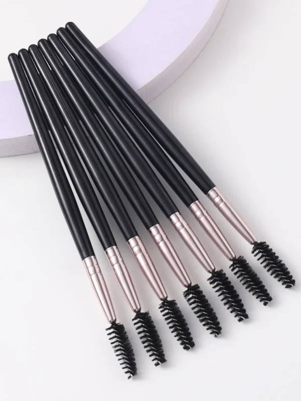 7 pcs bâtons mascara noir réutilisables