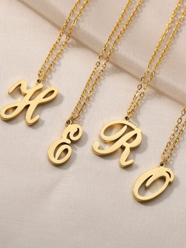 Collier alphabet initial simple – Image 2