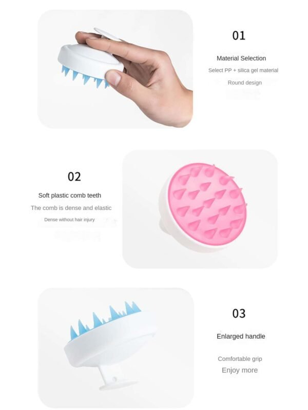 1 pc brosse bain silicone – Image 11