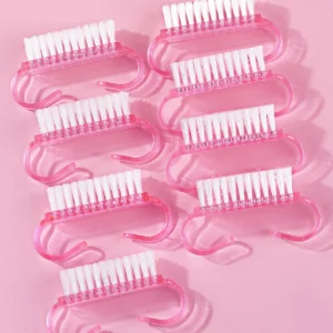 10 pcs brosses nettoyage ongle