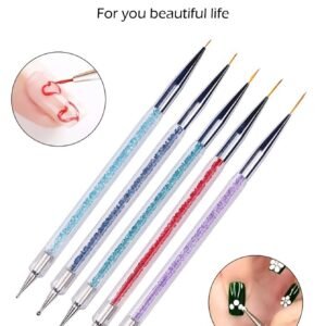 5 pcs stylos double embout