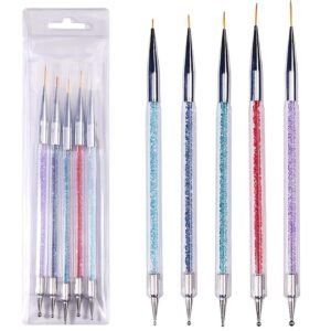 5 pcs stylos double embout