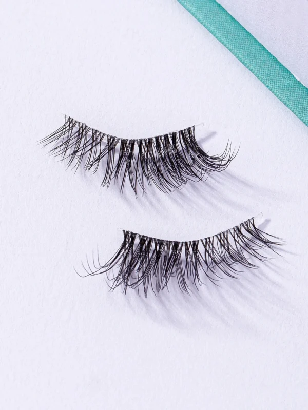 7 paires cils courts œil chat – Image 6