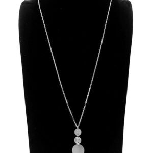Collier Long Polyvalent Argent