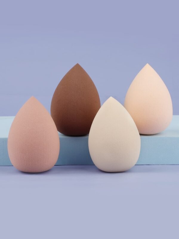 Éponges goutte d’eau couleur 4 pcs