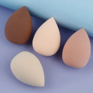 Éponges goutte d’eau couleur 4 pcs