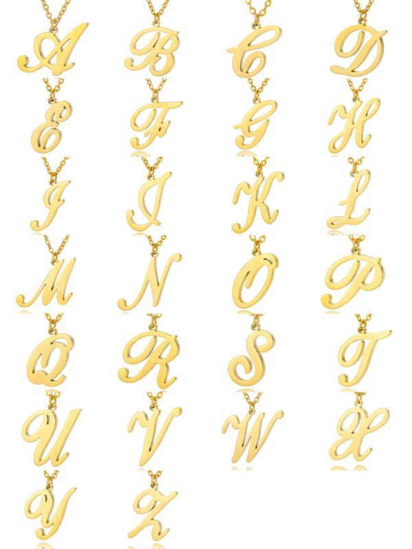 Collier alphabet initial simple – Image 9
