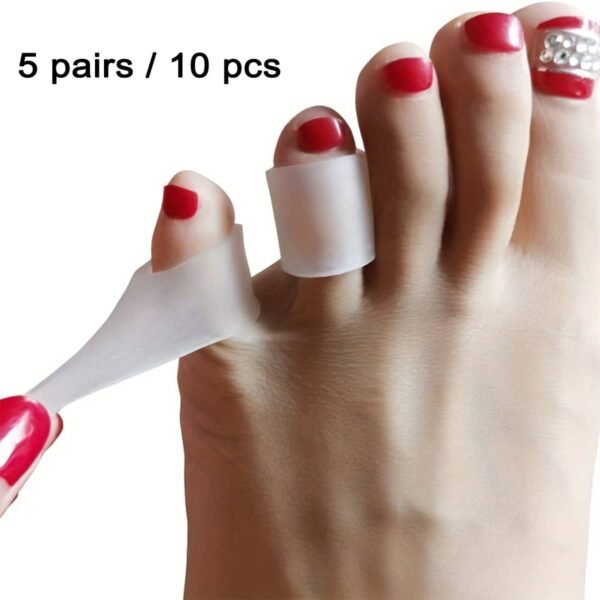 10 pcs Protecteurs orteils silicone