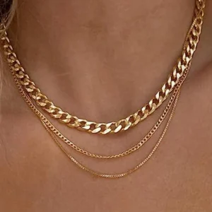 3 Colliers Zigzag Dé