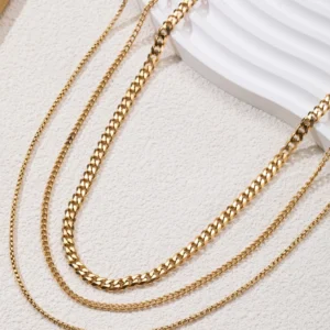 3 Colliers Zigzag Dé