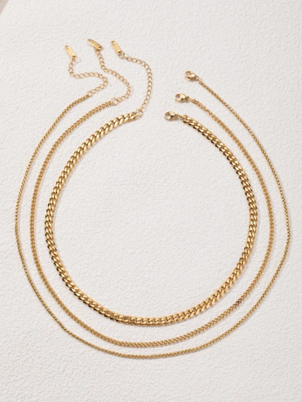 3 Colliers Zigzag Dé – Image 6