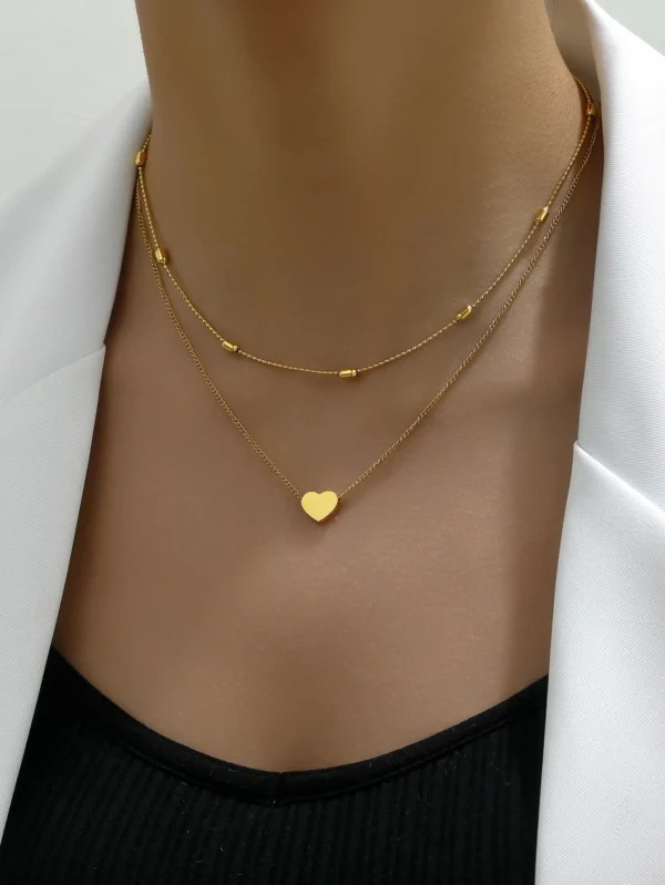 Collier Cœur Travail Femme – Image 11