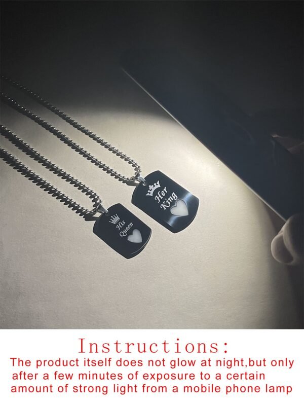 2 Bracelets Couple Lumineux – Image 9