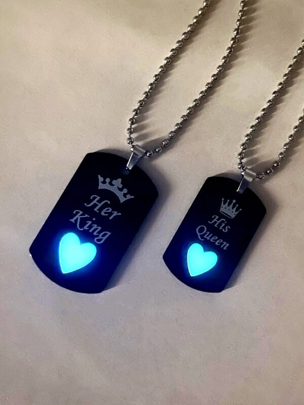 2 Bracelets Couple Lumineux – Image 3