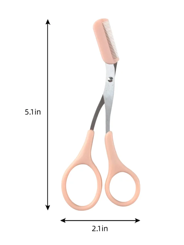 Ciseaux à sourcils avec peigne – Image 6