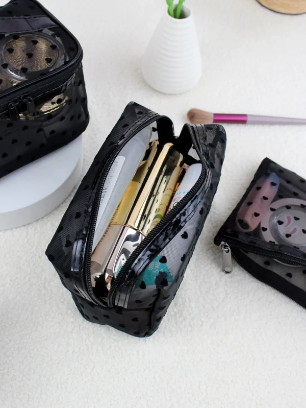 3 pcs sac maquillage voyage – Image 5