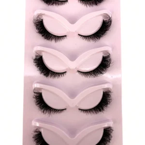 5 paires cils vison