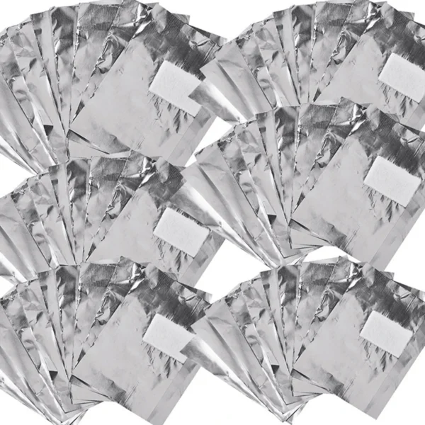 100 pcs pads coton foil