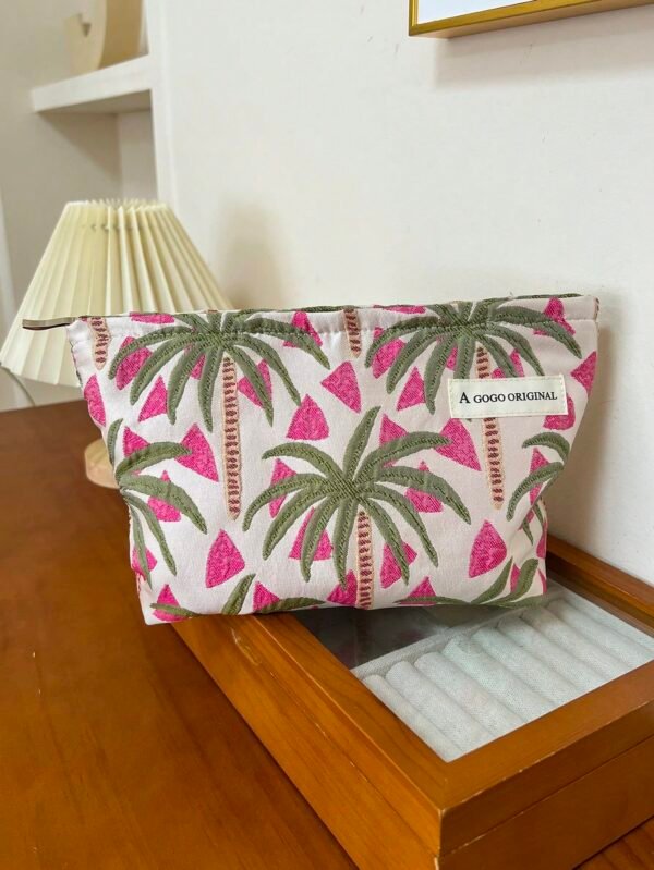 1 pcs sac maquillage cocotier – Image 2