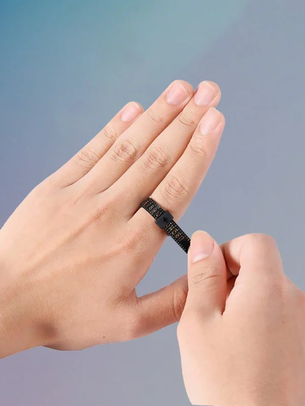 1 pc Baguier mesure bague – Image 3