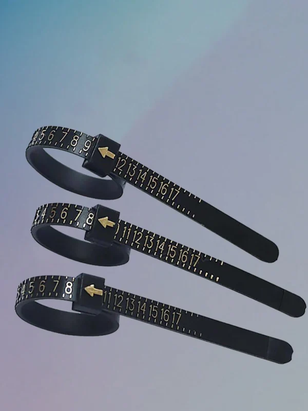 1 pc Baguier mesure bague – Image 5