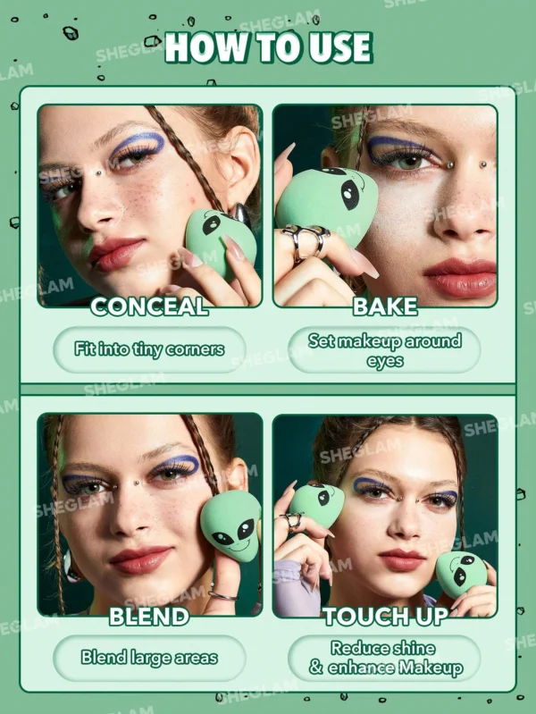 Éponge SHEGLAM Alien – Image 5