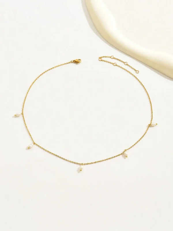 1 Collier Carré Zirconium – Image 16