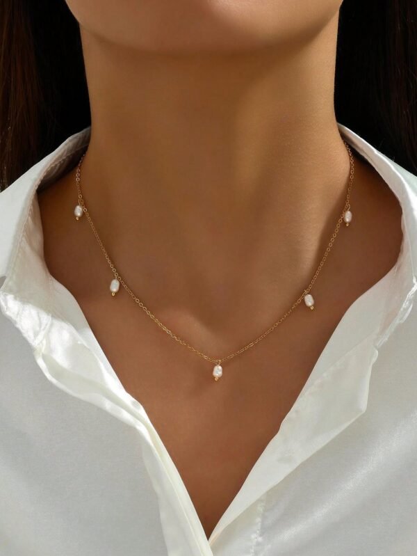 1 Collier Carré Zirconium – Image 15