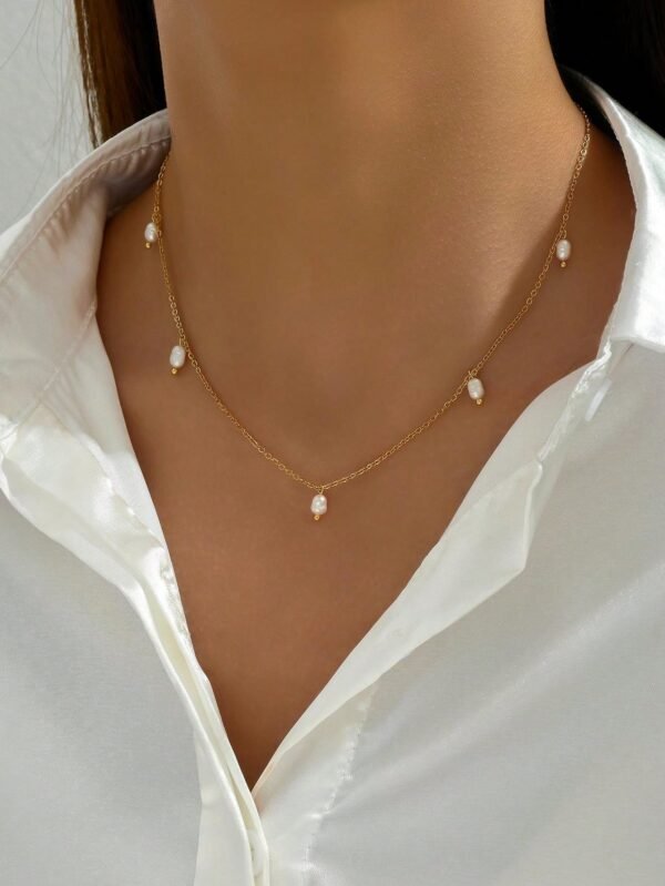 1 Collier Carré Zirconium – Image 14