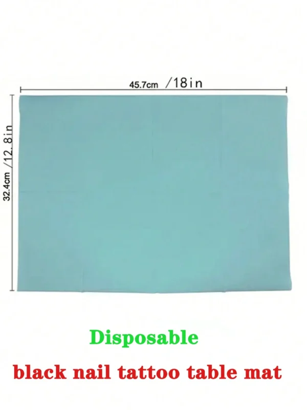 25 pcs tapis table jetable noir – Image 6