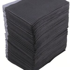 25 pcs tapis table jetable noir