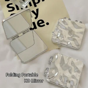 Miroir double-face ondulé