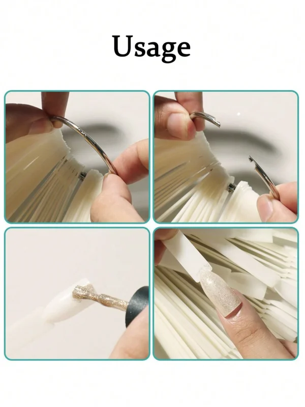 50 pcs nuancier gel transparent – Image 6