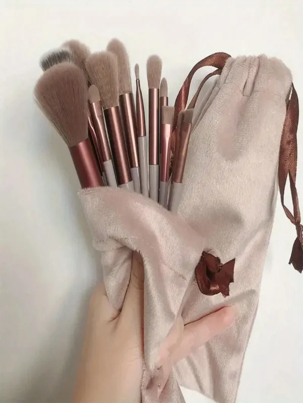 13 pcs pinceaux + pochette – Image 5