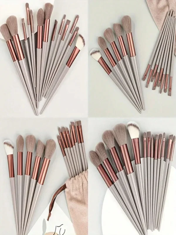 13 pcs pinceaux + pochette – Image 6