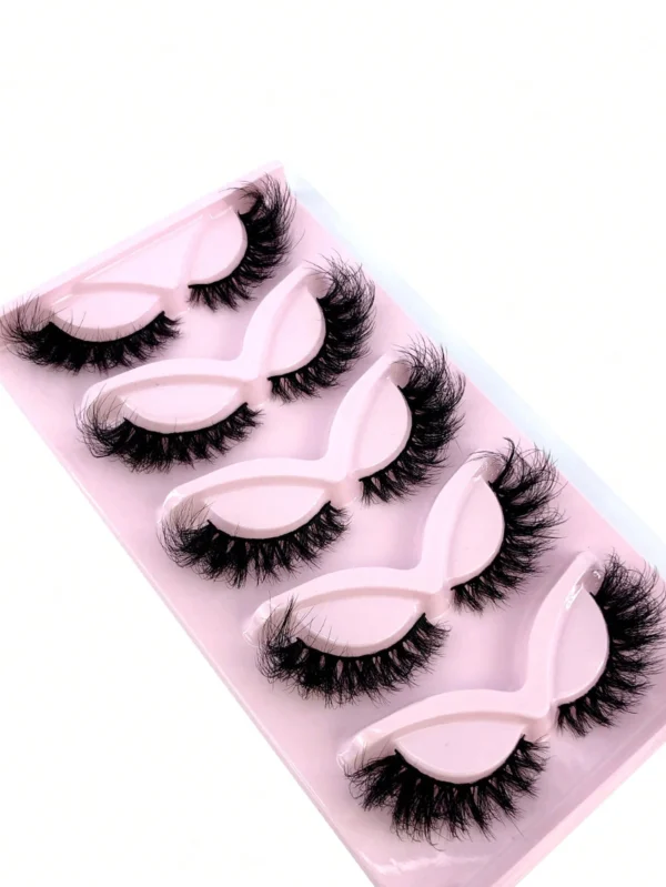 5 paires cils russes 3D – Image 6