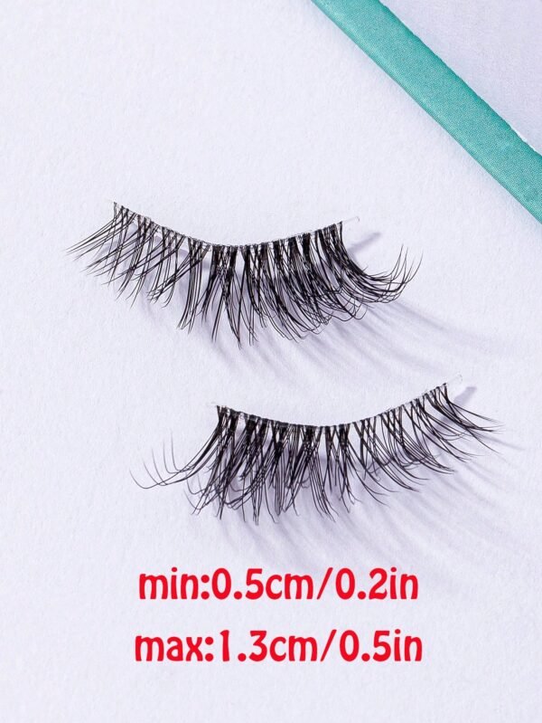 7 paires cils courts œil chat – Image 7