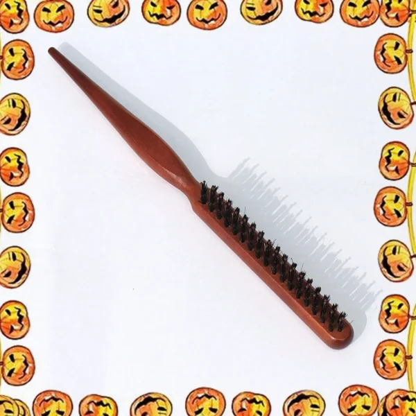 Brosse cheveux arrière bois – Image 2
