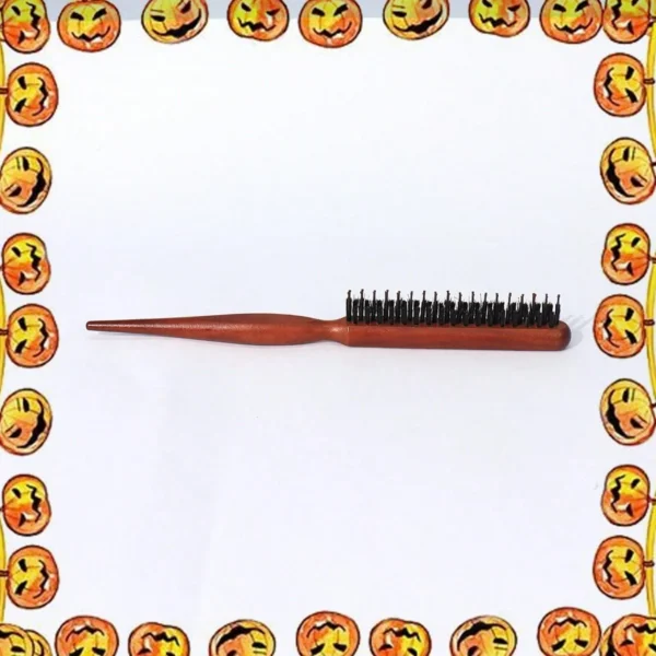 Brosse cheveux arrière bois – Image 3