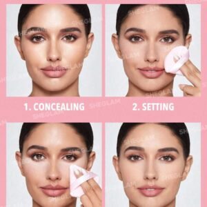 1 pc houppette SHEGLAM triangle