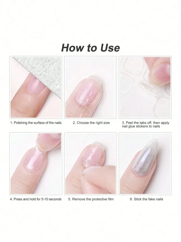 240 pcs autocollants colle – Image 5