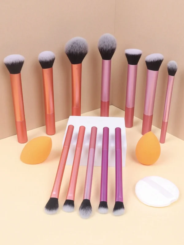 12 pcs pinceaux multifonctions + éponges – Image 4