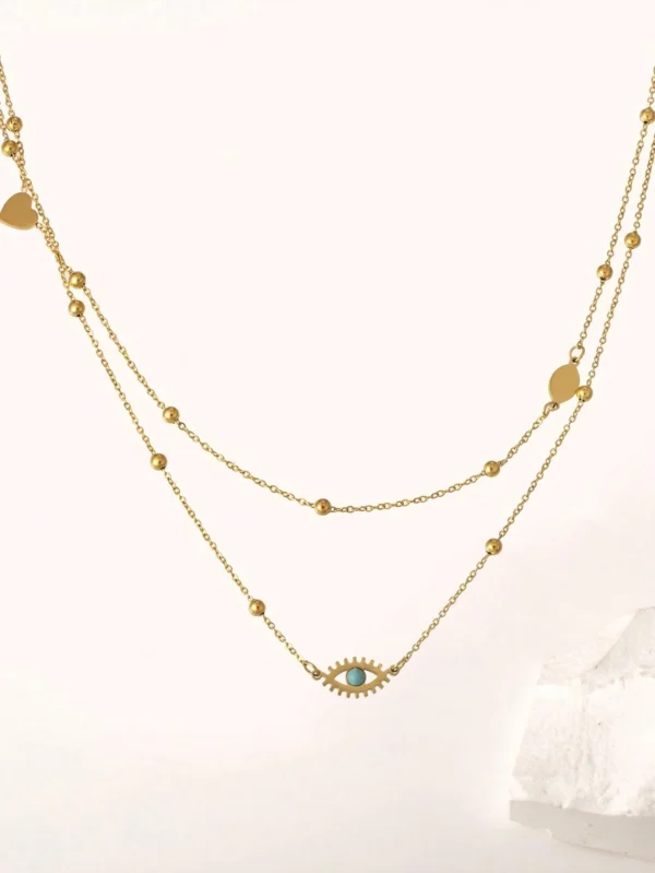 Collier turquoise œil bleu – Image 12