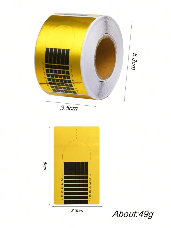 100 pcs papiers extension or – Image 6