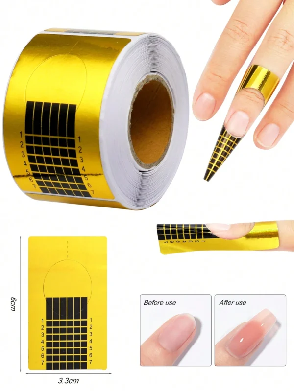 100 pcs papiers extension or