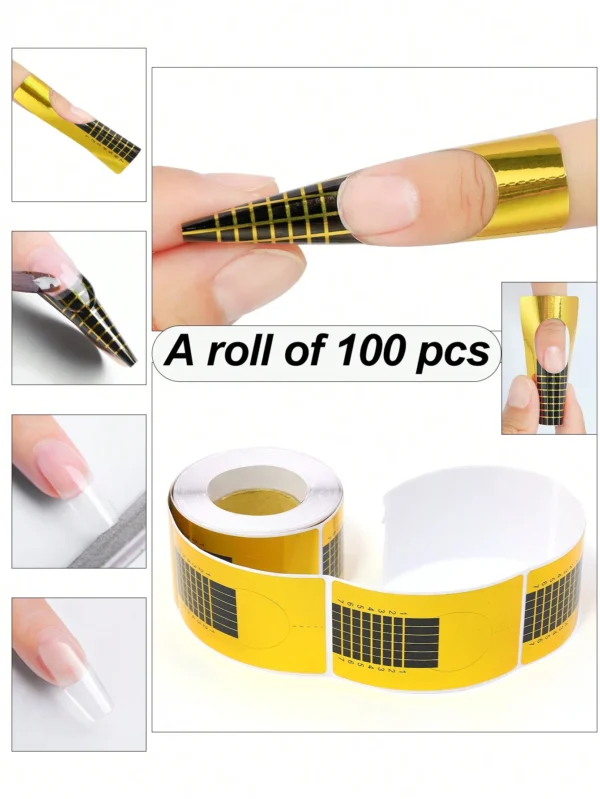 100 pcs papiers extension or – Image 5
