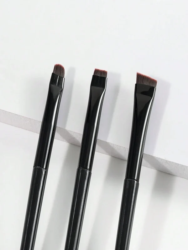3 pcs pinceaux eyeliner sourcils – Image 3