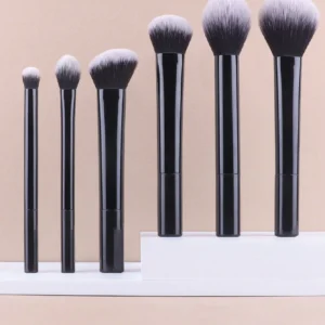 6 pcs pinceaux noirs multifonctions