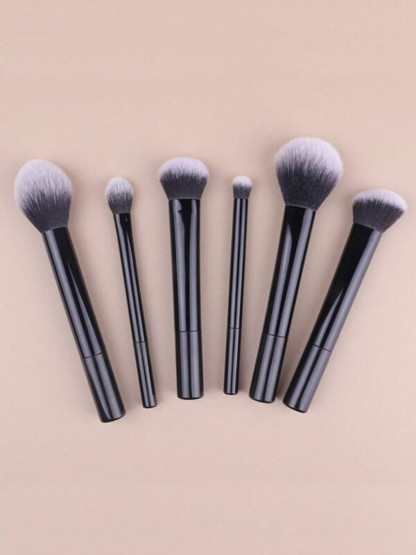 6 pcs pinceaux noirs multifonctions – Image 4