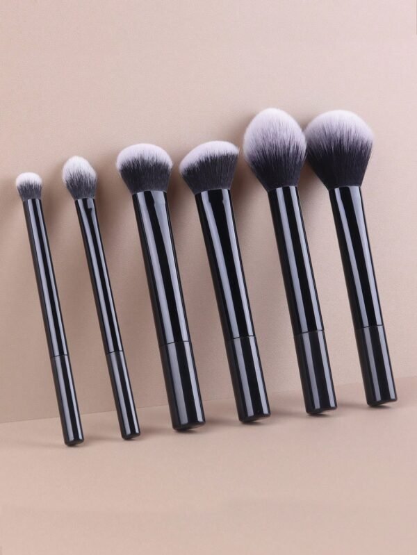 6 pcs pinceaux noirs multifonctions – Image 2
